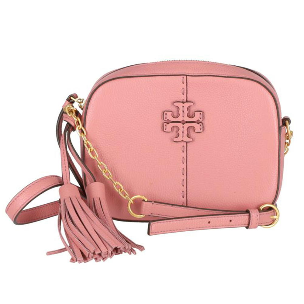 Tory Burch Leather Fringe Shoulder Camera Bag
